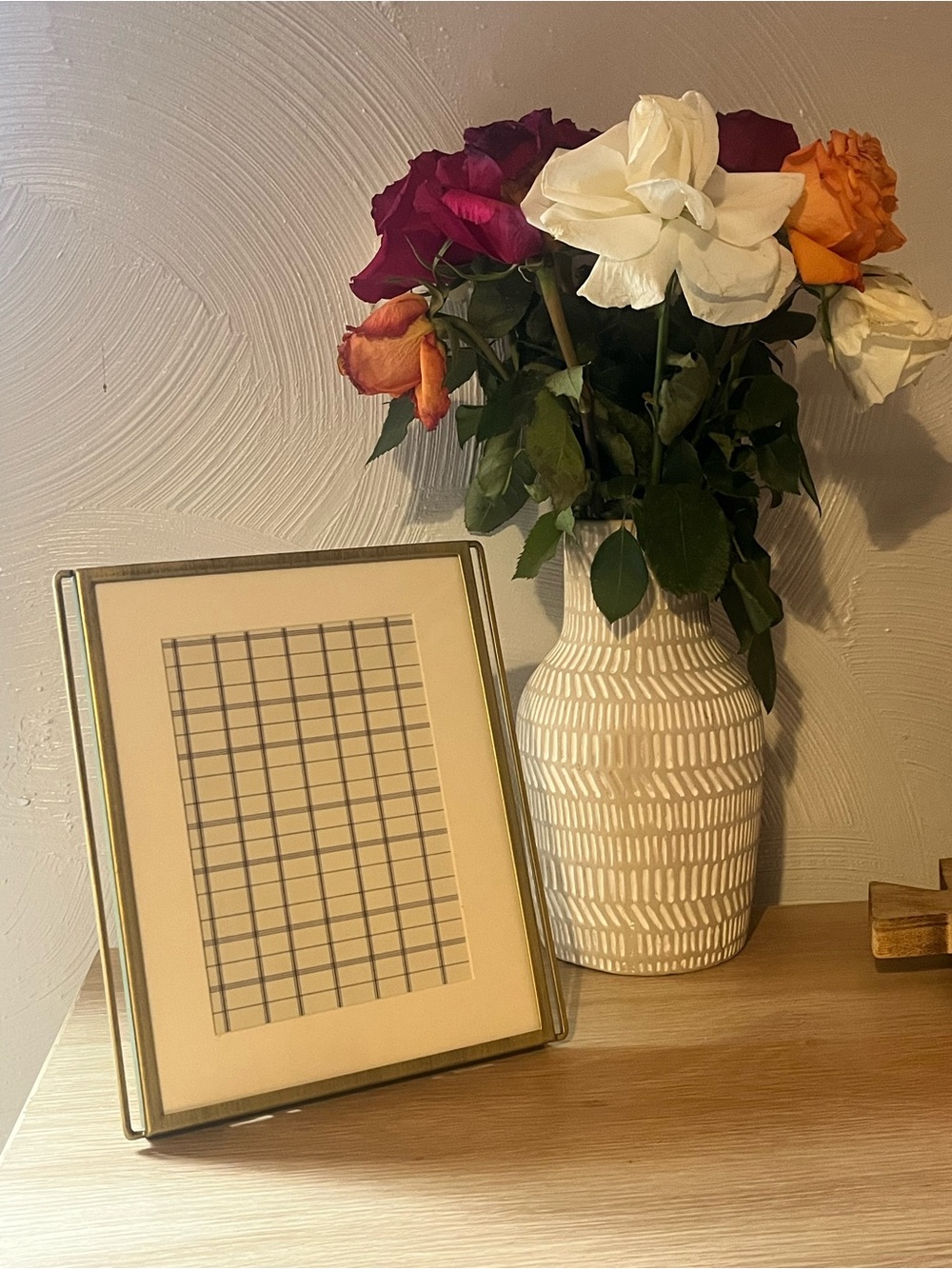 Beautiful 7x9 Wire-Edge Brass Picture Frame - Hearth & Hand™ with Magnolia
